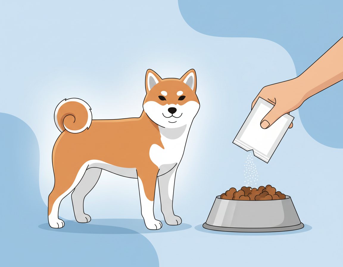 강아지 유산균 급여와 건강해진 반려견