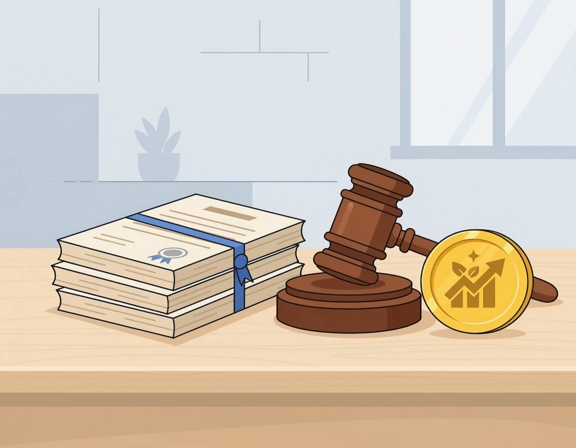 사기죄 배상명령 신청 서류 일러스트